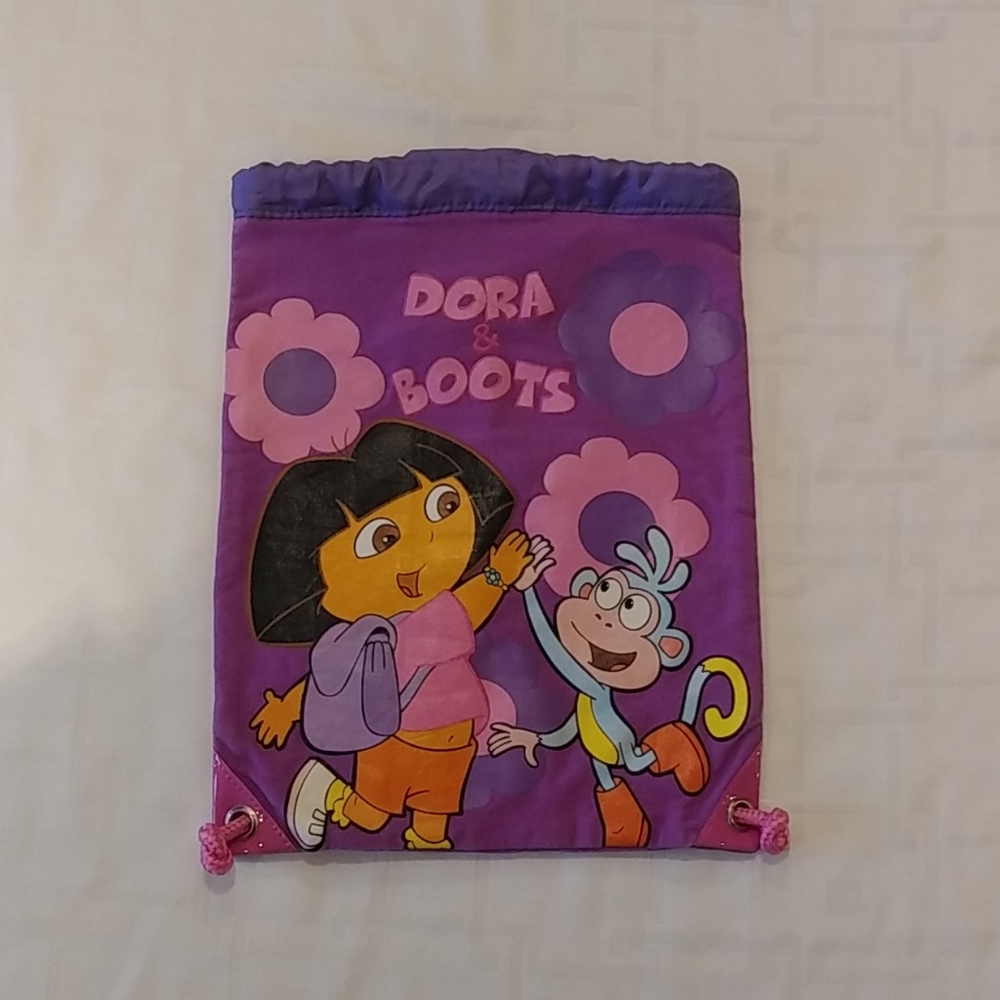 Dora the Explorer Dora and Boots Purple Backpack - Picture 1 of 11